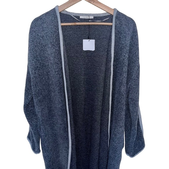 New Zara Soft feel cardigan with piping Size M - Picture 3 of 6